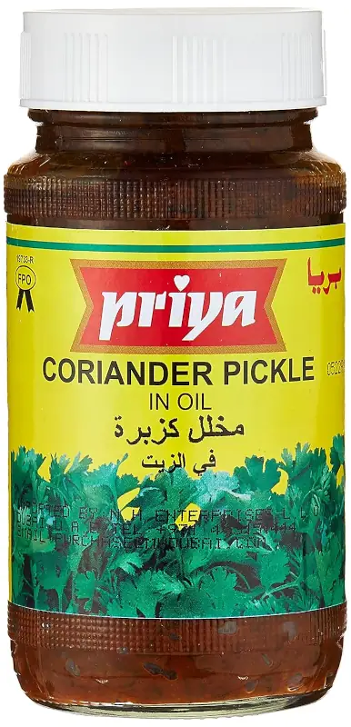 Priya Coriander Pickle With Garlic 300Gm