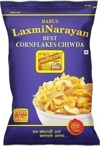 Laxminarayan Cornflakes Chiwda 400Gm