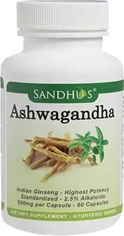 Ashwagandha - Anti-stress (sandhu's Ayurveda) 60Pcs