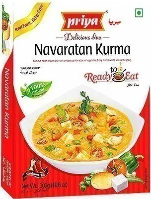 Priya Navaratan Kurma (ready-to-eat) 300Gm