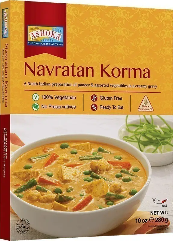 Ashoka Navratan Korma (ready-to-eat) 280Gm