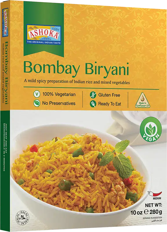 Ashoka Bombay Biryani (ready-to-eat) 10Oz