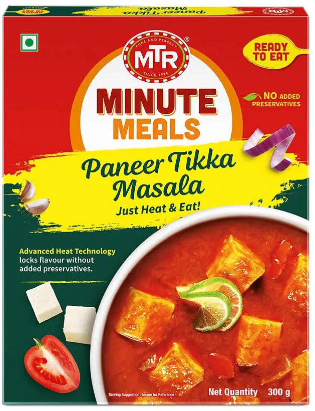 Mtr Paneer Tikka Masala (ready-to-eat) 300Gm