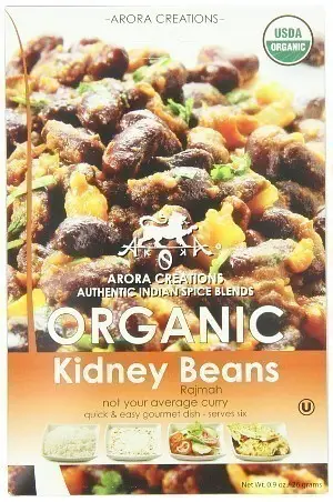 Arora Creations Organic Kidney Beans (rajmah) Masala 1Pack