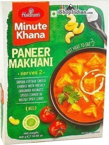Haldiram's Paneer Makhani - Minute Khana (ready-to-eat) 300Gm