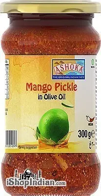 Ashoka Mango Pickle In Olive Oil 300Gm