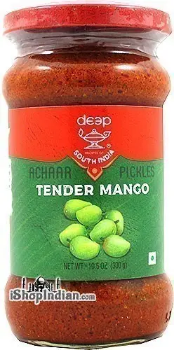 Deep South India Tender Mango (vadu) Pickle 300Gm