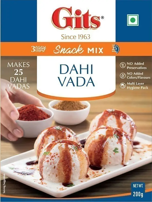 Gits Dahi Vada Mix 200Gm