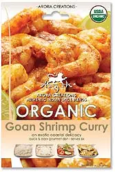 Arora Creations Organic Goan Shrimp And Fish Curry Masala 6Pack