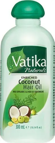 Dabur Vatika Enriched Coconut Hair Oil With Henna  Amla & Lemon 300Ml