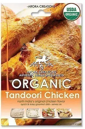 Arora Creations Organic Tandoori Chicken Masala 6Pack