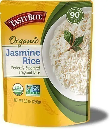 Tasty Bite Organic Jasmine Rice (ready-to-eat) 1Pack