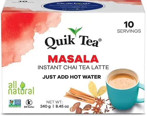 Quik Tea - Instant Masala Chai 10Bag
