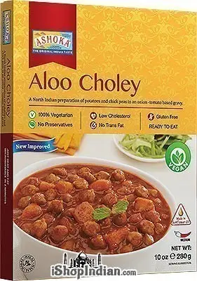 Ashoka Aloo Choley (ready-to-eat) 280Gm