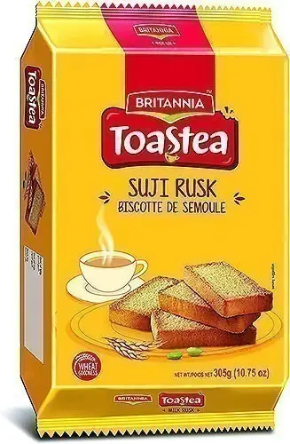 Britannia Suji Rusk (wheat Toast) 305Gm
