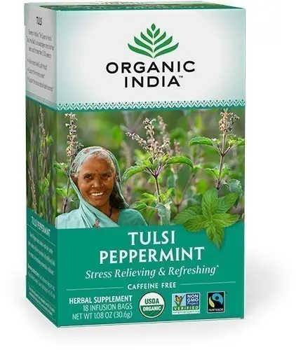 Organic India Tulsi Peppermint Tea 1Pack