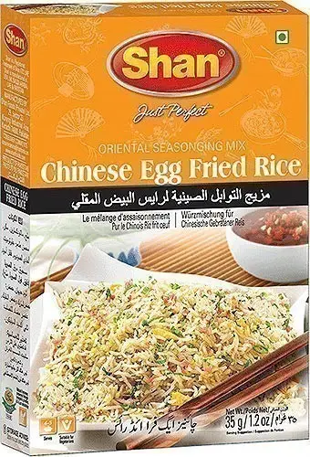 Shan Oriental Recipes - Chinese Egg Fried Rice Spice Mix 35Gm