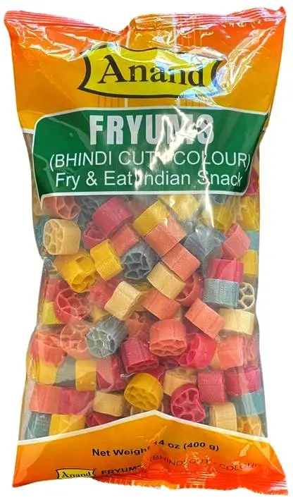 Anand Fryums - Bhindi Cut Color 400Gm