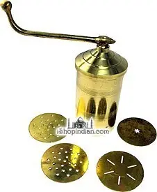 Sev Sancha / Noodle Extruder (brass) 1Pack
