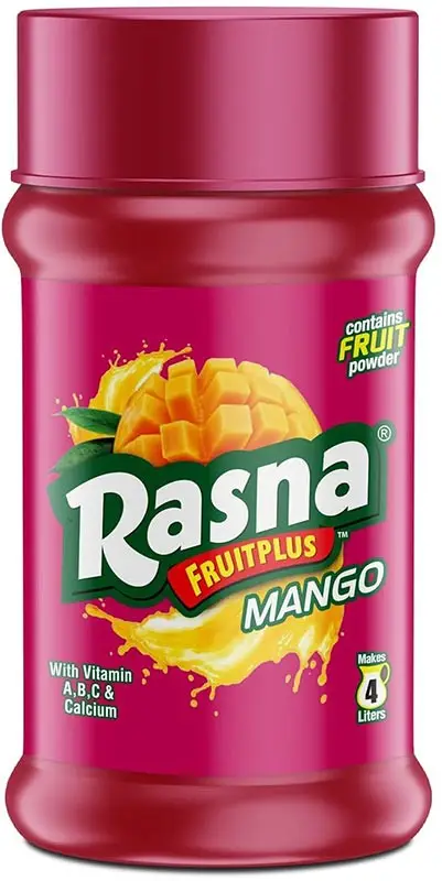 Rasna Fruitplus - Mango Drink Mix 17.64Oz