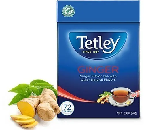 Tetley Ginger Tea Bags 72Bag