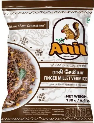 Anil Finger Millet (ragi) Vermicelli 180Gm