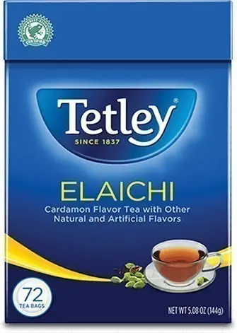Tetley Elaichi (cardamom) Tea Bags 72Bag