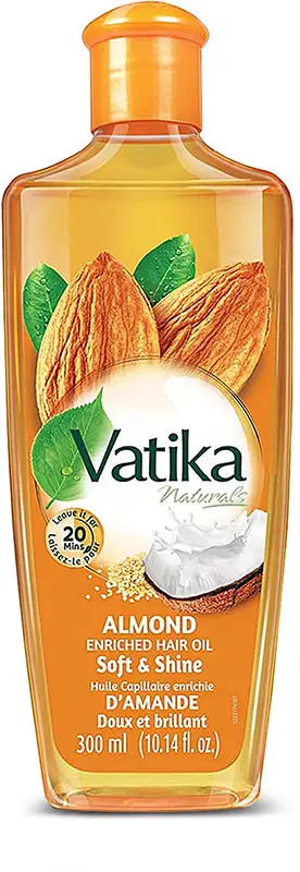 Dabur Vatika Enriched Almond Hair Oil (soft & Shine) 300Ml