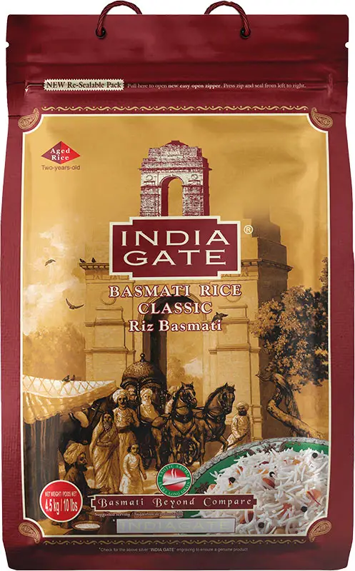 India Gate Basmati Rice - Classic 10Lbs