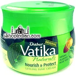 Dabur Vatika Naturals Nourish & Protect Styling Hair Cream 210Ml