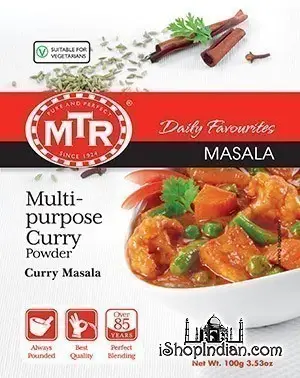 Mtr Multipurpose Curry Powder 3.52Oz