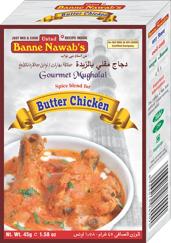 Ustad Banne Nawab's Butter Chicken Masala 45Gm