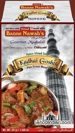 Ustad Banne Nawab's Kadhai Goshth Masala 45Gm