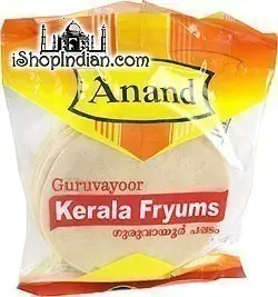 Anand Guruvayoor Kerala Fryums 7Oz