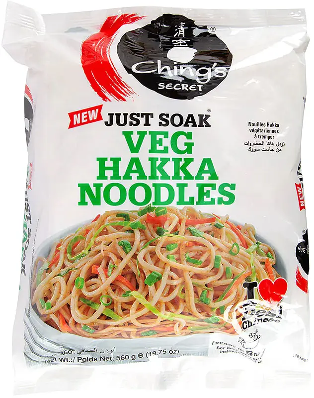Ching's Secret Veg Hakka Noodles - Economy Pack 560Gm