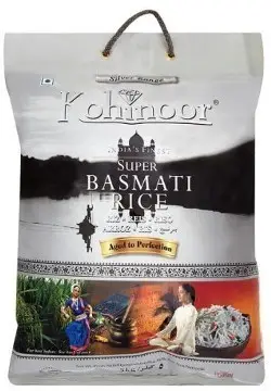 Kohinoor Extra Fine Basmati Rice (silver Range) 10Lbs