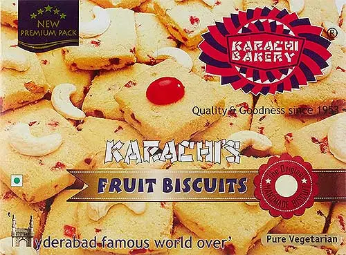Karachi Bakery Fruit Biscuits 400Gm
