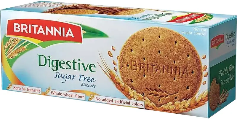 Britannia Sugar Free Digestive Biscuits 200Gm