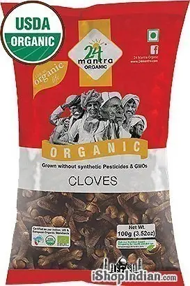 24 Mantra Organic Cloves (whole) 3.5Oz