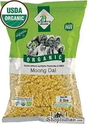 24 Mantra Organic Moong Dal 2Lbs