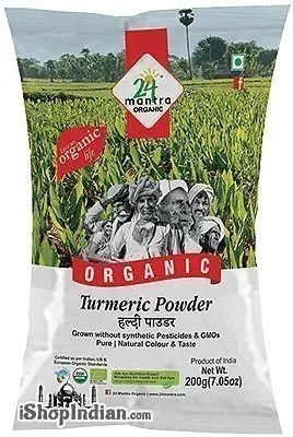 24 Mantra Organic Turmeric Powder 99Gm