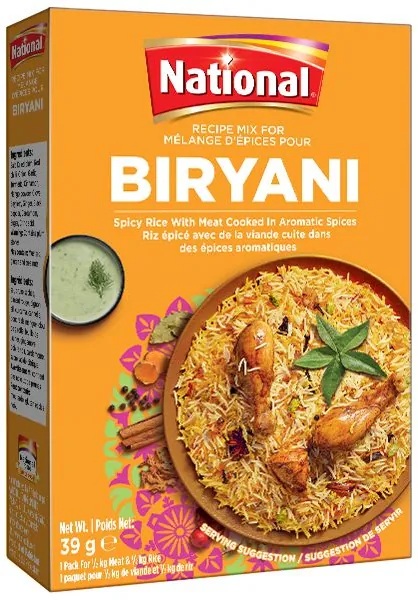 National Biryani Spice Mix 39Gm