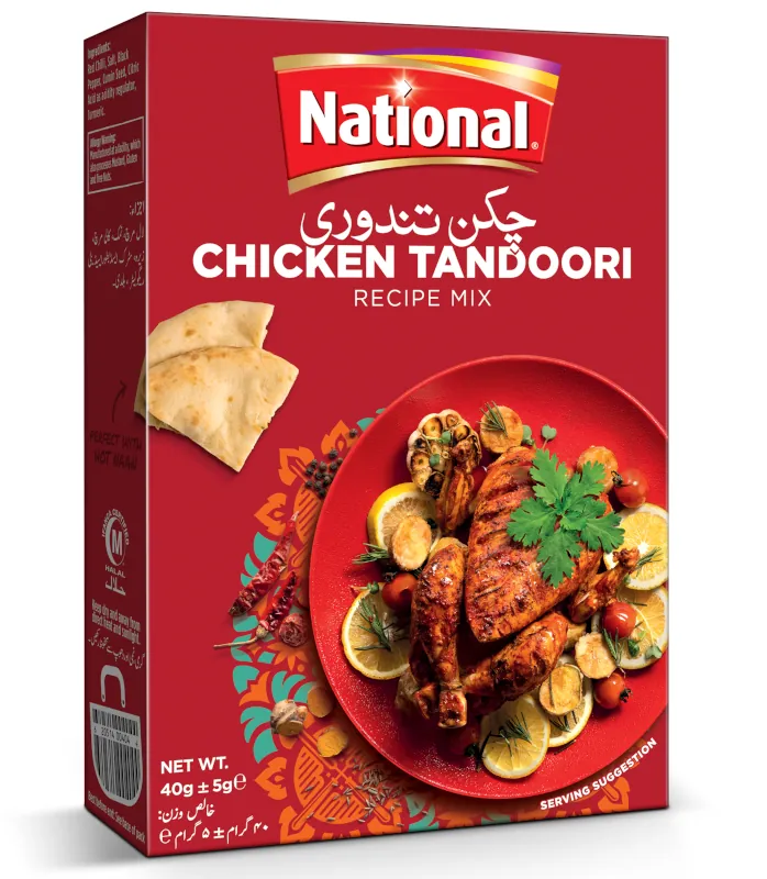 National Chicken Tandoori Spice Mix 41Gm