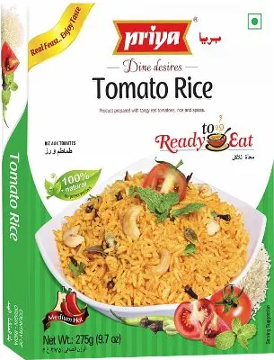 Priya Tomato Rice (ready-to-eat) 275Gm