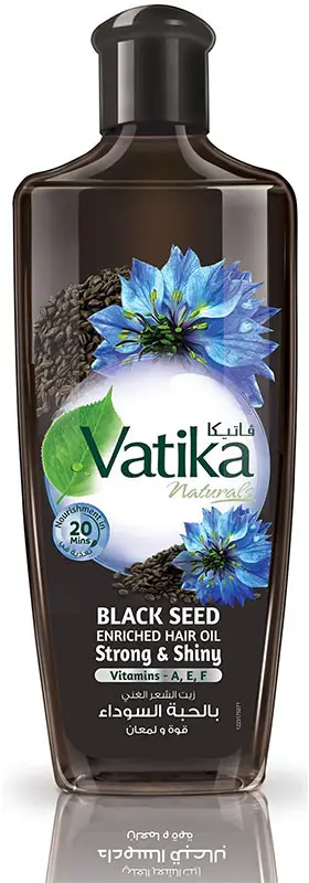 Dabur Vatika Enriched Black Seed Hair Oil (strong & Shiny) 300Gm