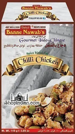 Ustad Banne Nawab's Chilli Chicken Masala 110Gm