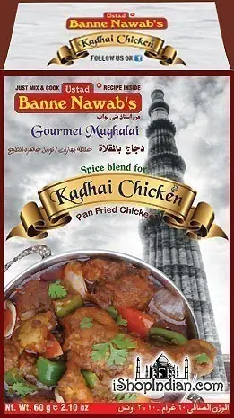 Ustad Banne Nawab's Kadhai Chicken Masala 60Gm