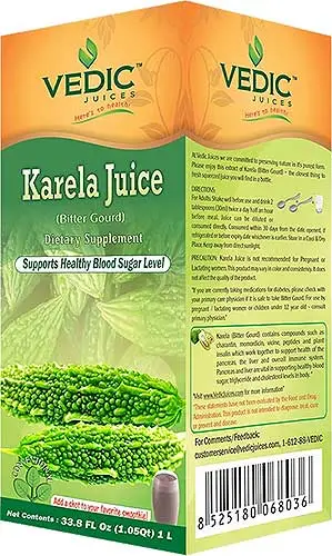 Vedic Karela (bittergourd) Juice 16.9Oz