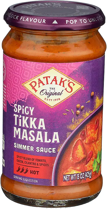 Patak's Spicy Tikka Masala Simmer Sauce 15Oz