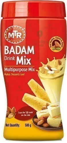 Mtr Badam Drink (almond Drink) Instant Mix 17.8Oz